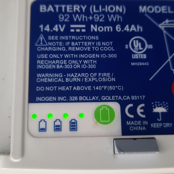 Inogen One G3 Double Battery BA-316 - Picture 2 of 2